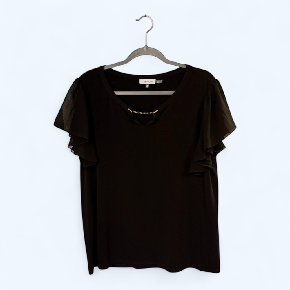 Calvin Klein Black Short Sleeve T-Shirt - Picture 3 of 8